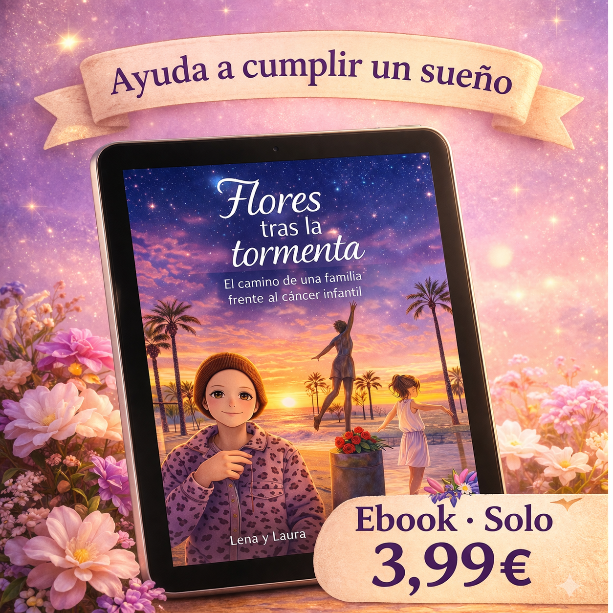 Flores tras la Tormenta: Una Historia Real de Lucha y Esperanza – Ebook Solidario