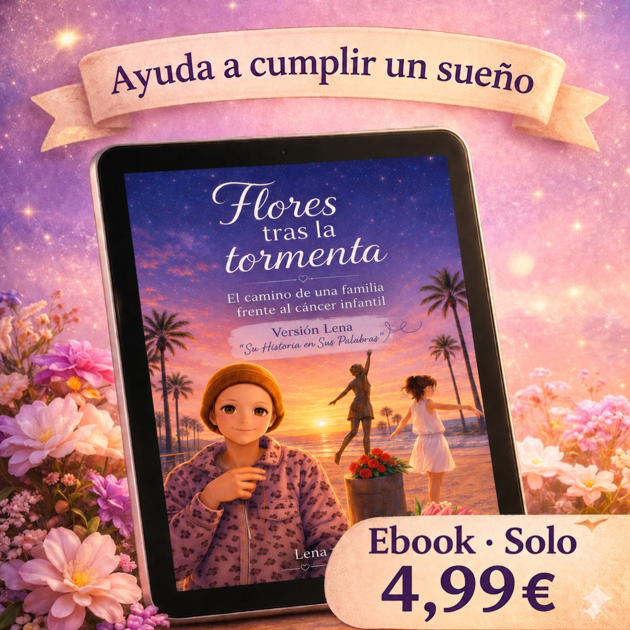 Flores tras la Tormenta: Versión Lena – Su Historia en Sus Palabras – Ebook Solidario