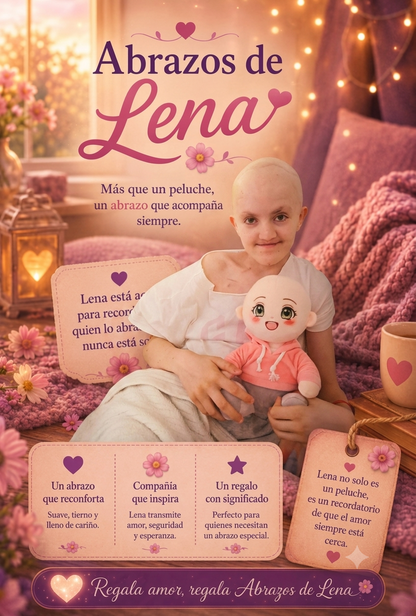 El Peluche de Lena: Un Abrazo que Acompaña | PREVENTA |